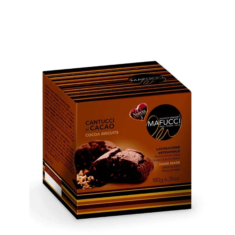Cantuccio al cacao in astuccio