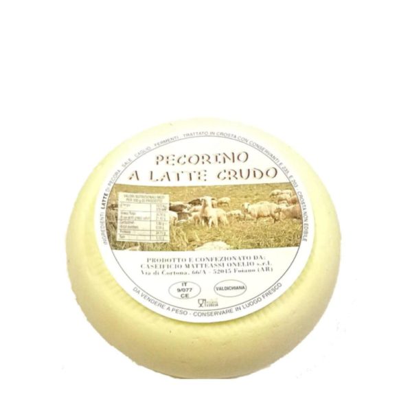 Pecorino Latte crudo semistagionato "Caseificio Matteassi" - La Petronilla