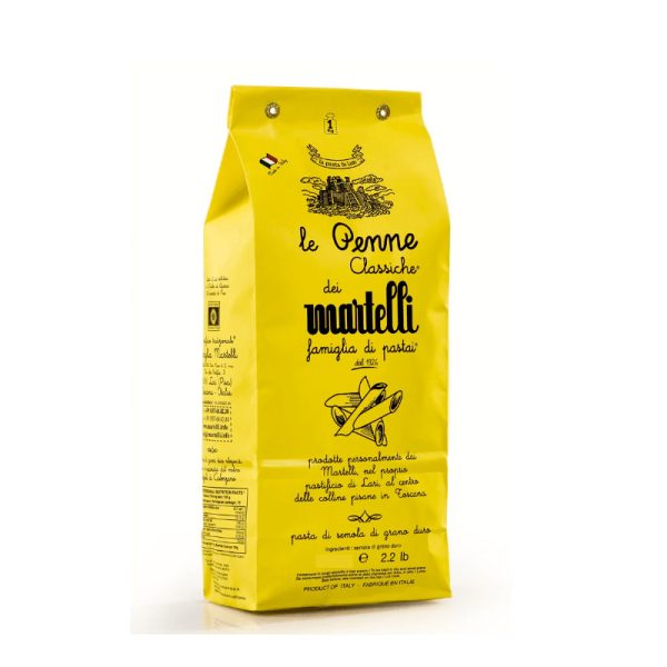Penne classiche artigianali toscani Martelli - La Petronilla