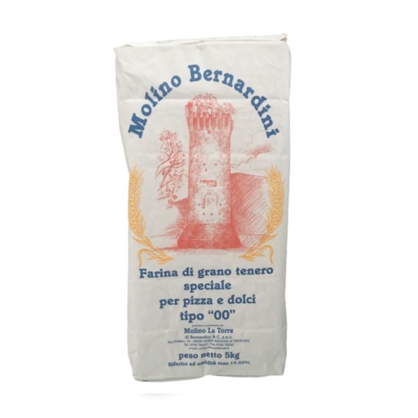 Farina di grano tenero tipo 00 5kg - La Petronilla