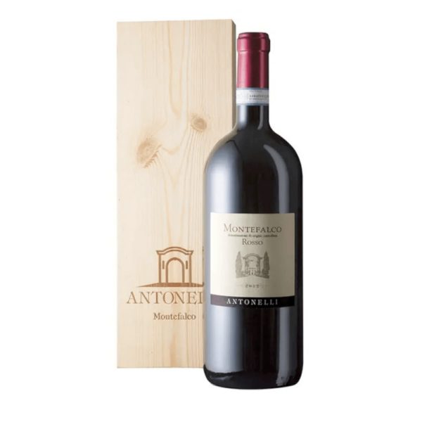 Magnum Montefalco Rosso DOC Biologico Antonelli in cassetta di legno - La Petronilla